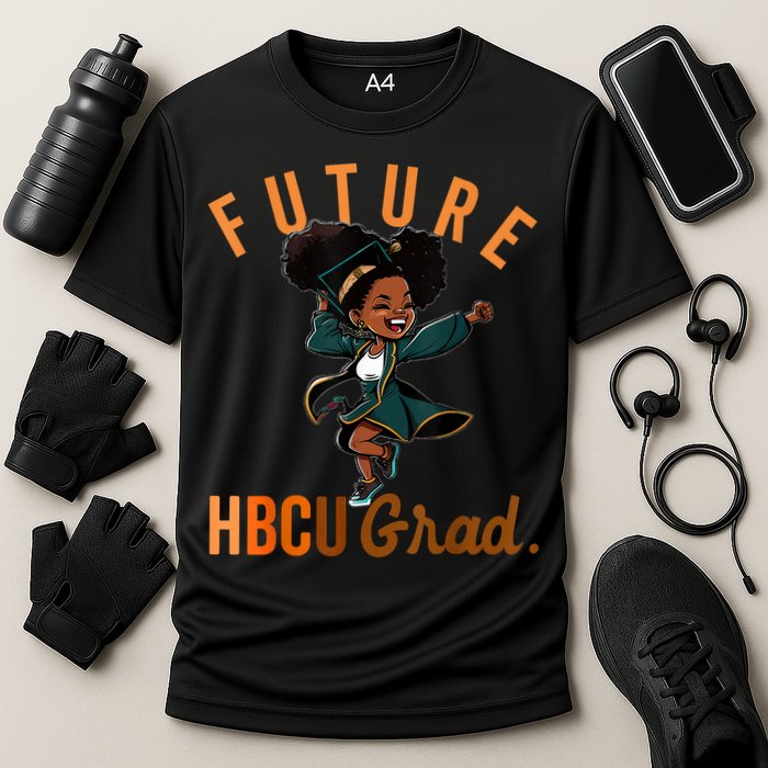 Future HBCU Grad History Black College Cooling Performance Crew T-Shirt