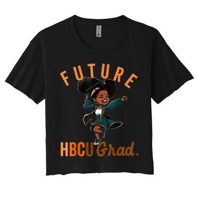 Future HBCU Grad History Black College Crop Top