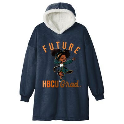 Future HBCU Grad History Black College Hooded Wearable Blanket