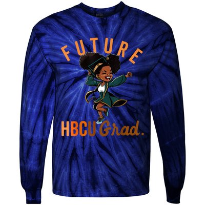 Future HBCU Grad History Black College Tie-Dye Long Sleeve Shirt