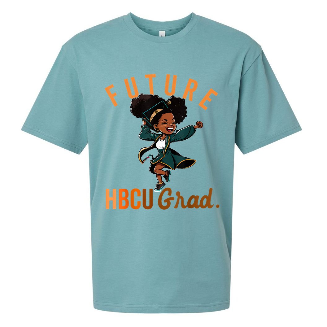 Future HBCU Grad History Black College Sueded Cloud Jersey T-Shirt