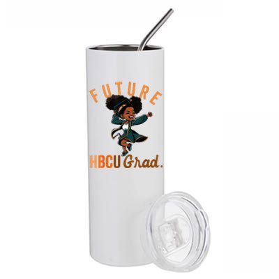 Future HBCU Grad History Black College Stainless Steel Tumbler