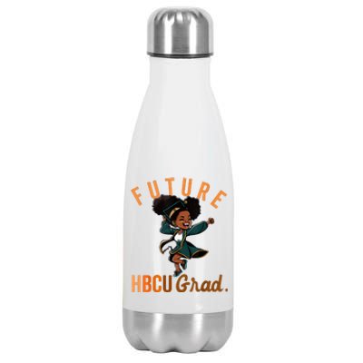 Future HBCU Grad History Black College Stainless Steel Insulated Water Bottle