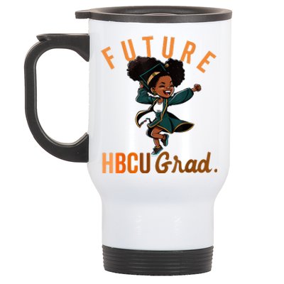 Future HBCU Grad History Black College Stainless Steel Travel Mug