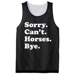 Funny Horse Gift For Men Women Boys Or Girls Mesh Reversible Basketball Jersey Tank