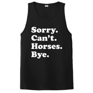 Funny Horse Gift For Men Women Boys Or Girls PosiCharge Competitor Tank