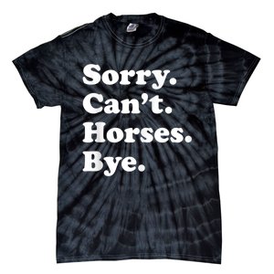 Funny Horse Gift For Men Women Boys Or Girls Tie-Dye T-Shirt