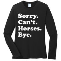 Funny Horse Gift For Men Women Boys Or Girls Ladies Long Sleeve Shirt