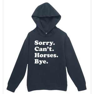 Funny Horse Gift For Men Women Boys Or Girls Urban Pullover Hoodie