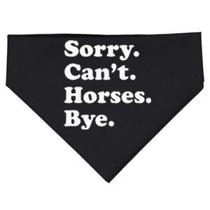 Funny Horse Gift For Men Women USA-Made Doggie Bandana