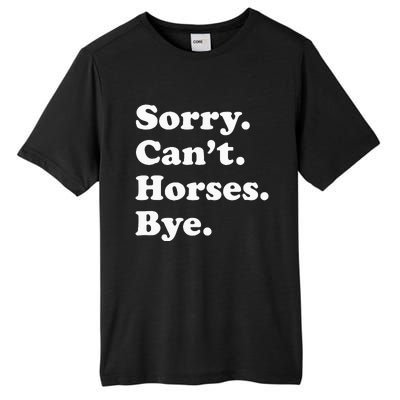 Funny Horse Gift For Men Women Tall Fusion ChromaSoft Performance T-Shirt