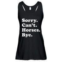 Funny Horse Gift For Men Women Ladies Essential Flowy Tank