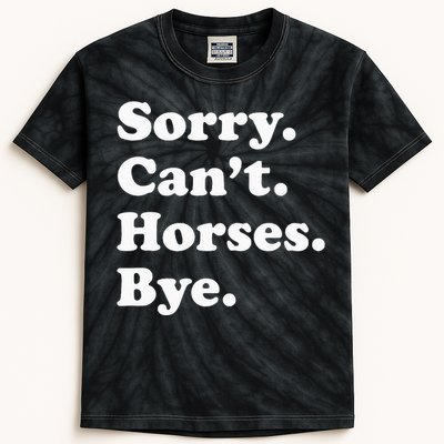 Funny Horse Gift For Men Women Kids Tie-Dye T-Shirt