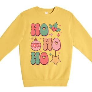 Festive Holiday Graphic Premium Crewneck Sweatshirt