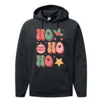 Festive Holiday Graphic Performance Fleece Hoodie