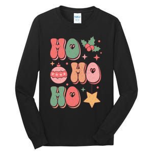 Festive Holiday Graphic Tall Long Sleeve T-Shirt