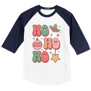 Festive Holiday Graphic Baseball Sleeve Shirt