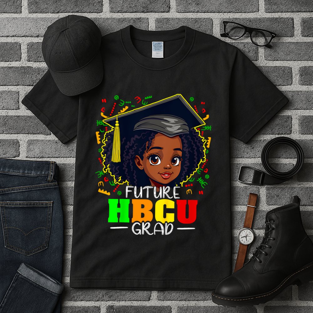 Future Hbcu Grad Black Girl Graduation Hbcu Tall T-Shirt