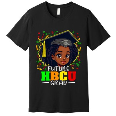 Future Hbcu Grad Black Girl Graduation Hbcu Premium T-Shirt