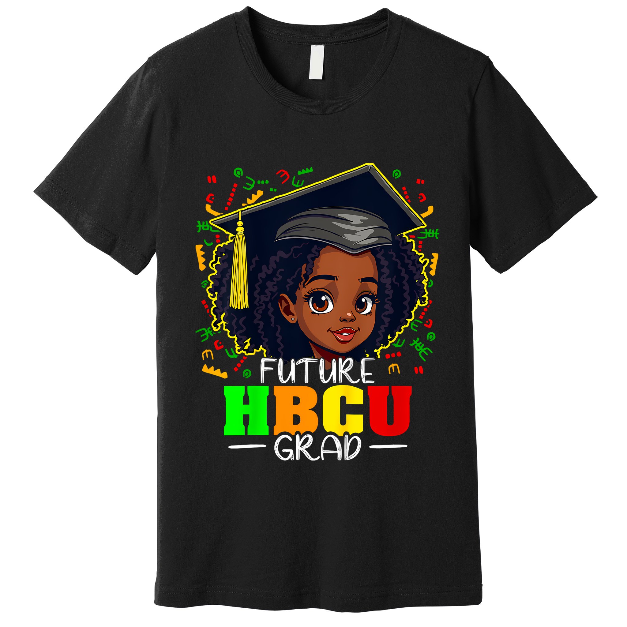 Future Hbcu Grad Black Girl Graduation Hbcu Premium T-Shirt