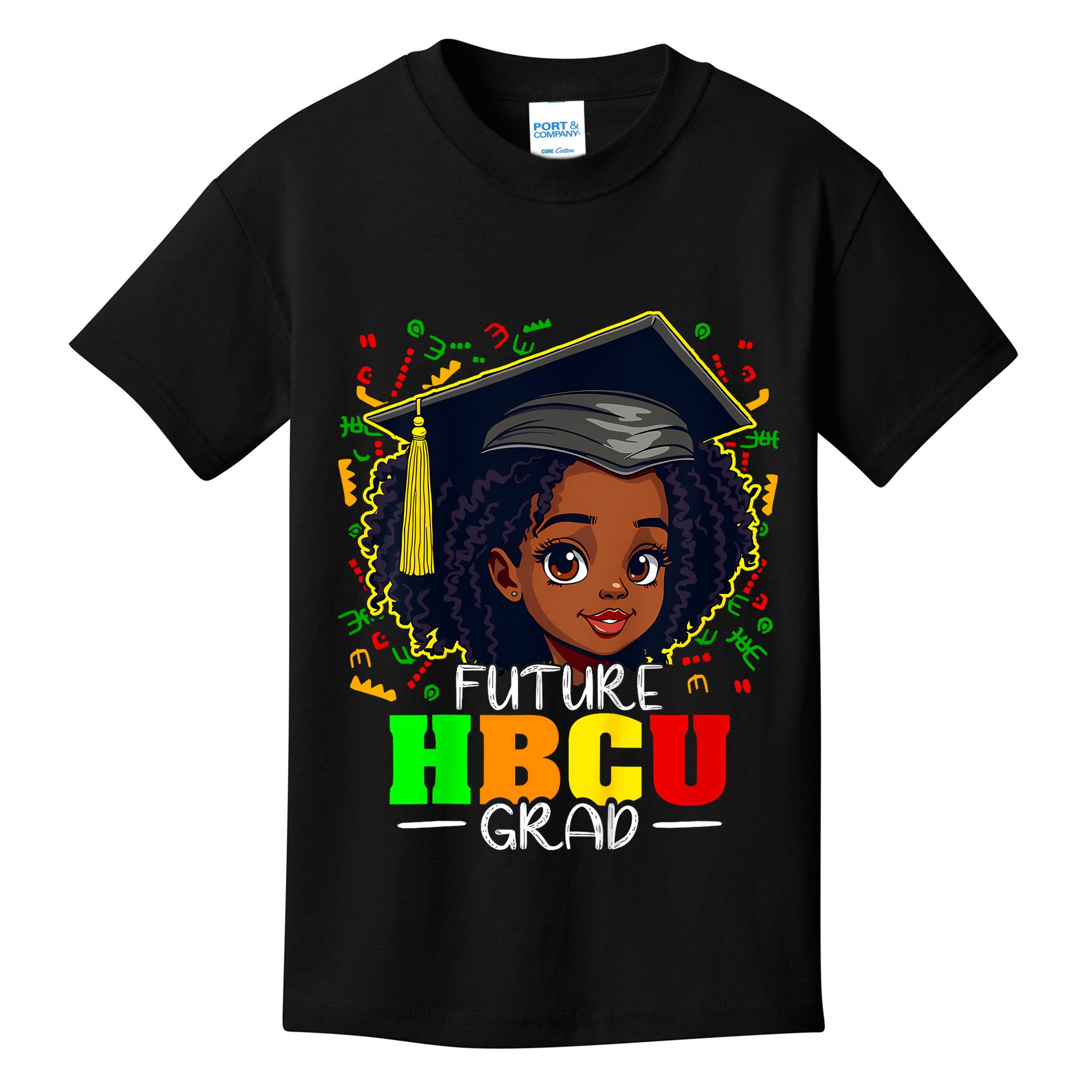 Future Hbcu Grad Black Girl Graduation Hbcu Kids T-Shirt