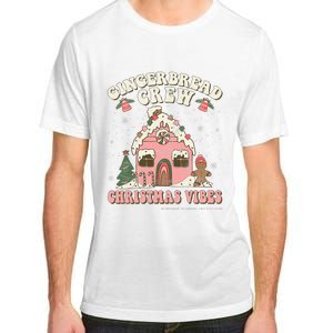 Festive Holiday Gingerbread Baking Squad Adult ChromaSoft Performance T-Shirt