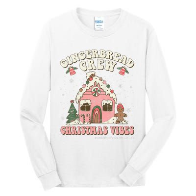 Festive Holiday Gingerbread Baking Squad Tall Long Sleeve T-Shirt