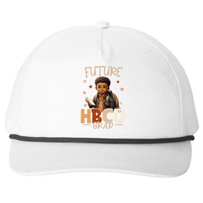 Future Hbcu Graduate Afro Black Boy College Graduation Snapback Five-Panel Rope Hat