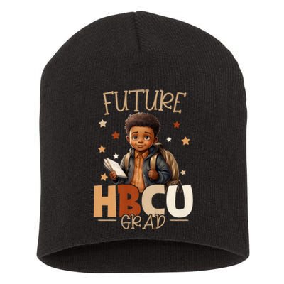 Future Hbcu Graduate Afro Black Boy College Graduation Short Acrylic Beanie