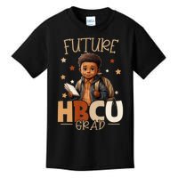 Future Hbcu Graduate Afro Black Boy College Graduation Kids T-Shirt