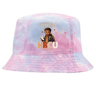 Future Hbcu Graduate Afro Black Boy College Graduation Tie-Dyed Bucket Hat