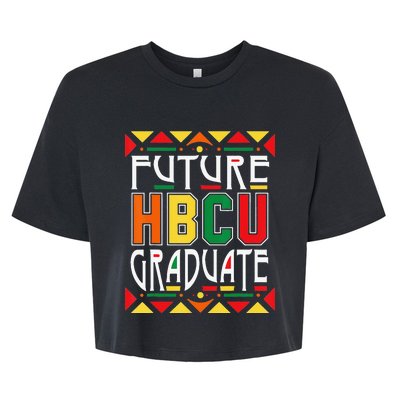 Future HBCU Graduate Historical Black Colleges Universities Bella+Canvas Jersey Crop Tee