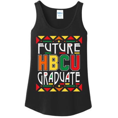 Future HBCU Graduate Historical Black Colleges Universities Ladies Essential Tank