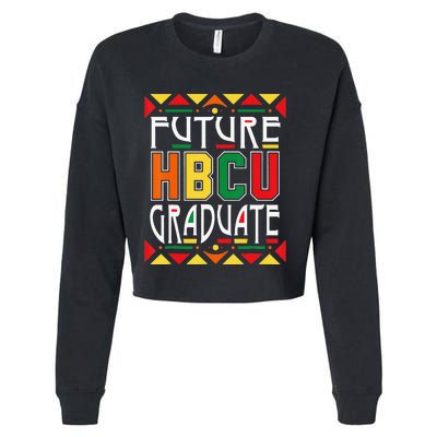 Future HBCU Graduate Historical Black Colleges Universities Cropped Pullover Crew