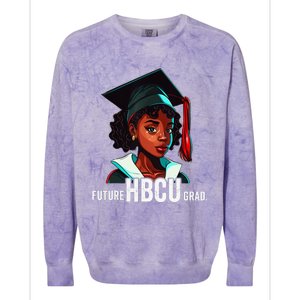 Future HBCU Grad  Graduation Historically Black College Colorblast Crewneck Sweatshirt