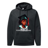 Future HBCU Grad  Graduation Historically Black College Performance Fleece Hoodie