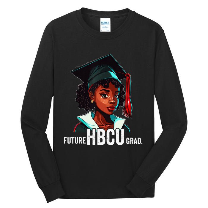 Future HBCU Grad  Graduation Historically Black College Tall Long Sleeve T-Shirt