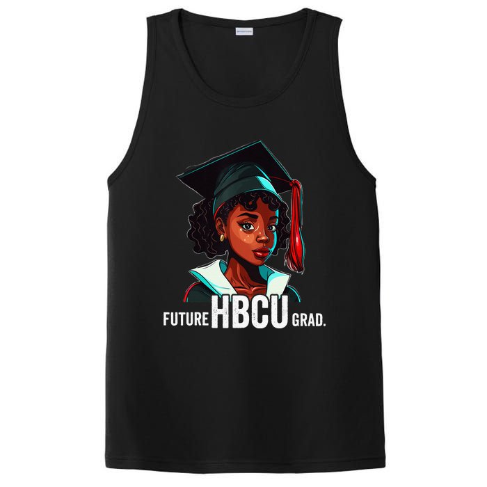 Future HBCU Grad  Graduation Historically Black College PosiCharge Competitor Tank