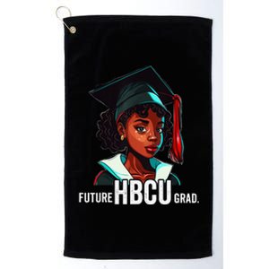 Future HBCU Grad  Graduation Historically Black College Platinum Collection Golf Towel