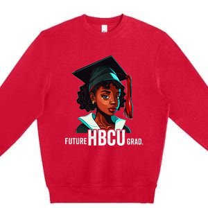 Future HBCU Grad  Graduation Historically Black College Premium Crewneck Sweatshirt