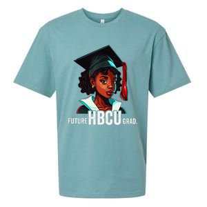 Future HBCU Grad  Graduation Historically Black College Sueded Cloud Jersey T-Shirt