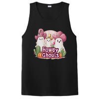 Funny Howdy Ghouls Ghost Halloween Spooky Team PosiCharge Competitor Tank