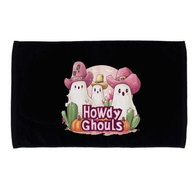 Funny Howdy Ghouls Ghost Halloween Spooky Team Microfiber Hand Towel