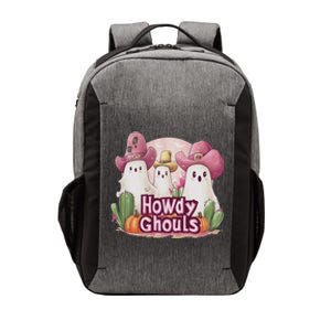 Funny Howdy Ghouls Ghost Halloween Spooky Team Vector Backpack