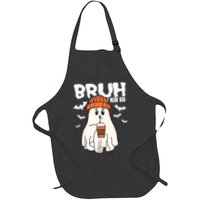 Funny Halloween Ghost Bruh I Mean Boo Apron