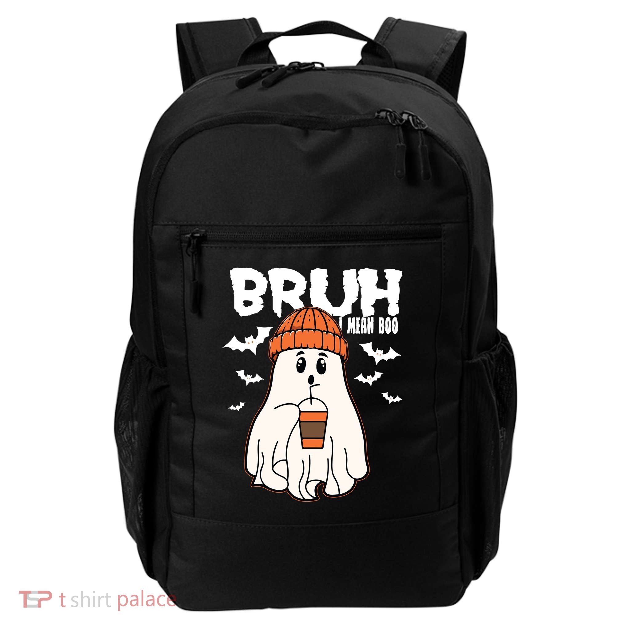 Funny Halloween Ghost Bruh I Mean Boo Daily Commute Backpack
