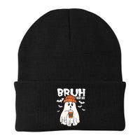Funny Halloween Ghost Bruh I Mean Boo Beanie