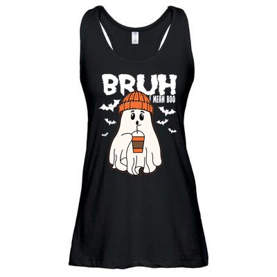 Funny Halloween Ghost Bruh I Mean Boo Ladies Essential Flowy Tank