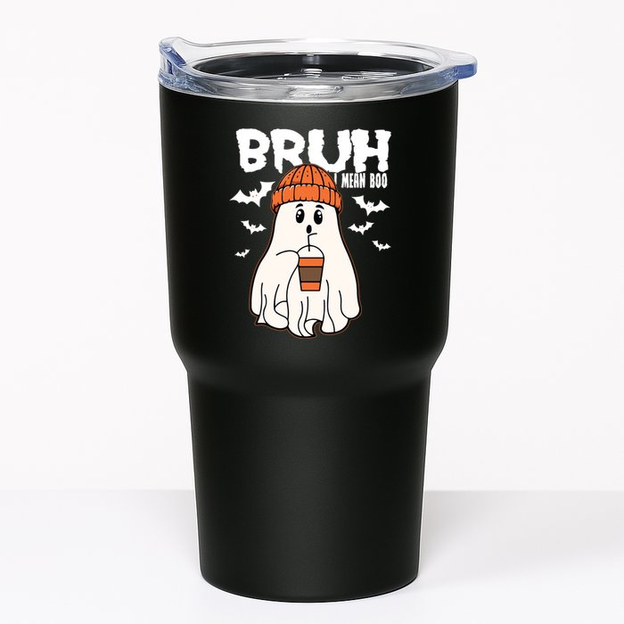 Funny Halloween Ghost Bruh I Mean Boo Tumbler