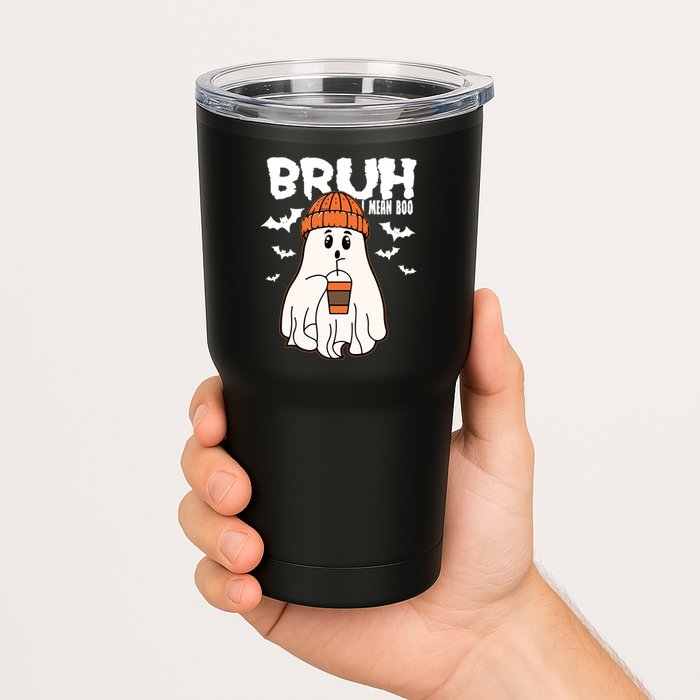 Funny Halloween Ghost Bruh I Mean Boo Tumbler